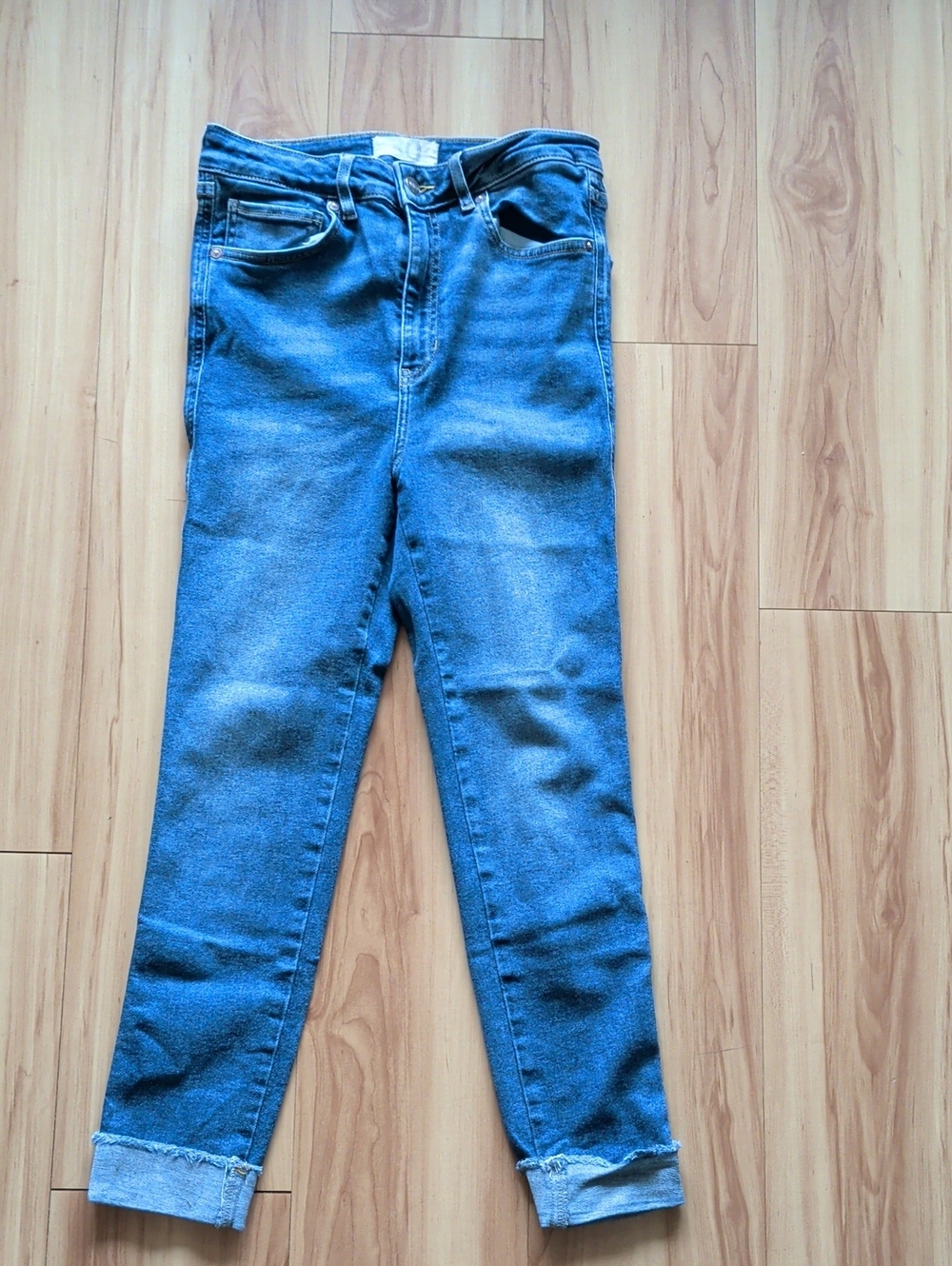 Classic High-Rise We The Free Blue Women's Jeans